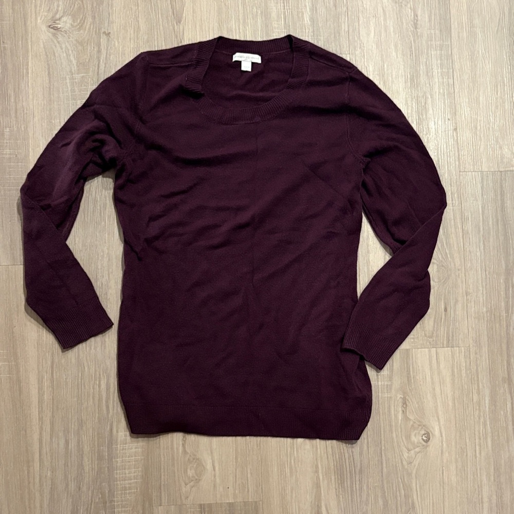 New York & Company Dark Purple Sweater